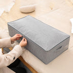 Practical Storage Box with Removable Lid and Carrying Handles | Kelmera