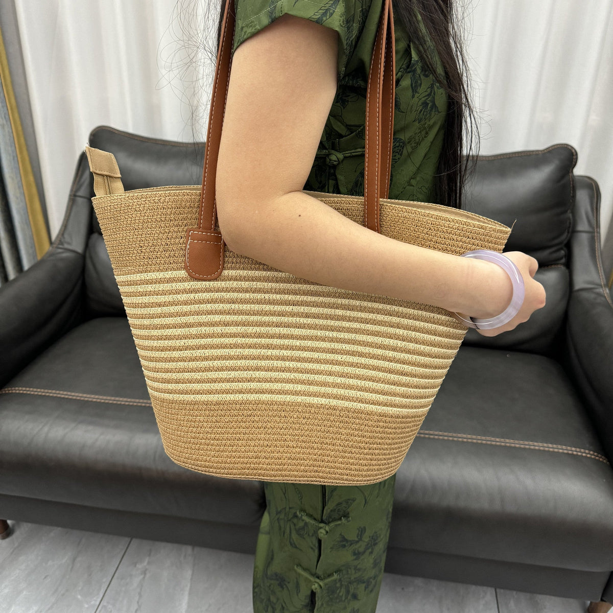 Practical Woven Shopping Bag | Kelmera