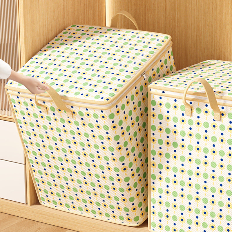 Premium Herringbone Pattern Storage Basket | Kelmera