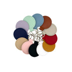 Premium Leather Round Keychain | Kelmera