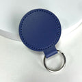 Premium Leather Round Keychain | Kelmera