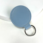 Premium Leather Round Keychain | Kelmera