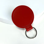 Premium Leather Round Keychain | Kelmera