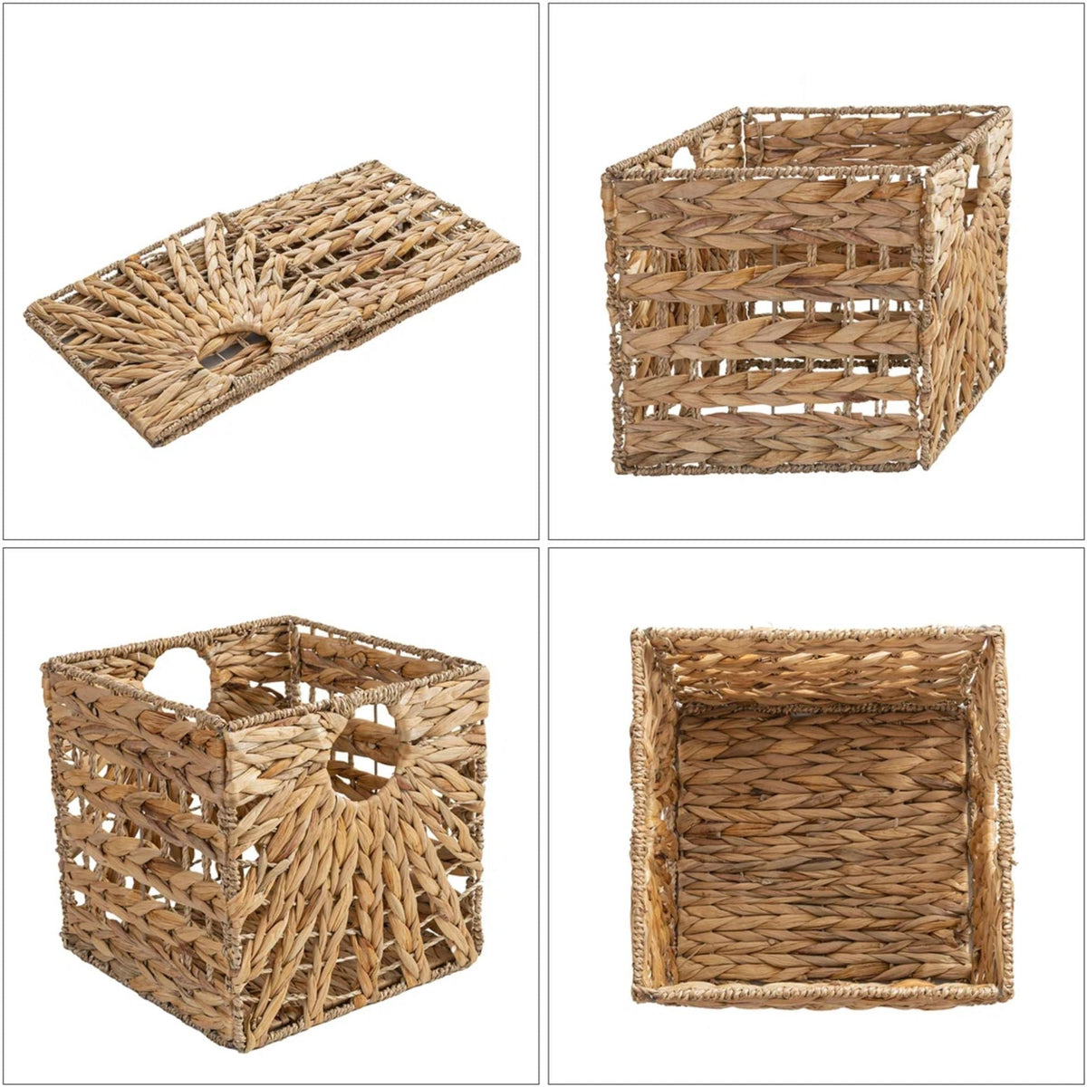 Premium Water Hyacinth Storage Basket | Kelmera
