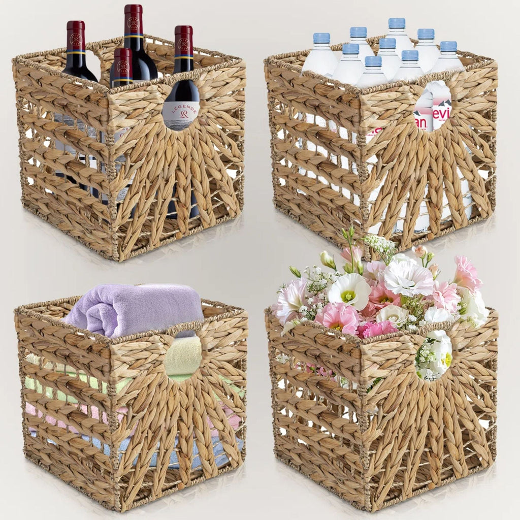 Premium Water Hyacinth Storage Basket | Kelmera