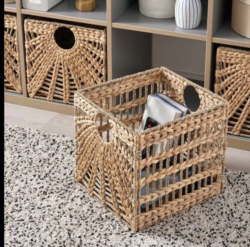 Premium Water Hyacinth Storage Basket | Kelmera