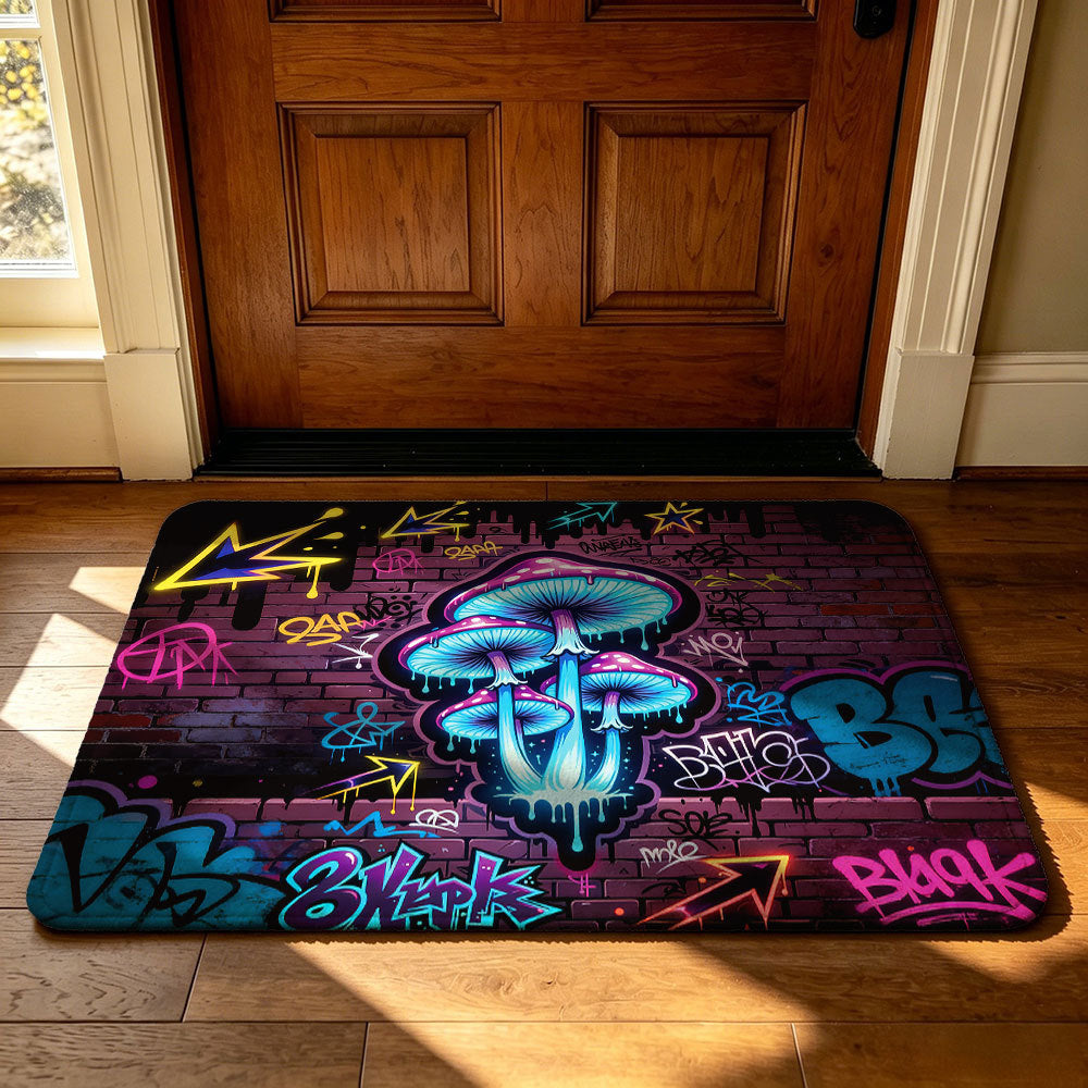 Psychedelic Artistic Area Mat | Kelmera