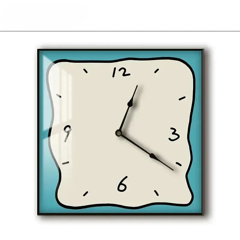 Quarteira Art Silent Wall Clock