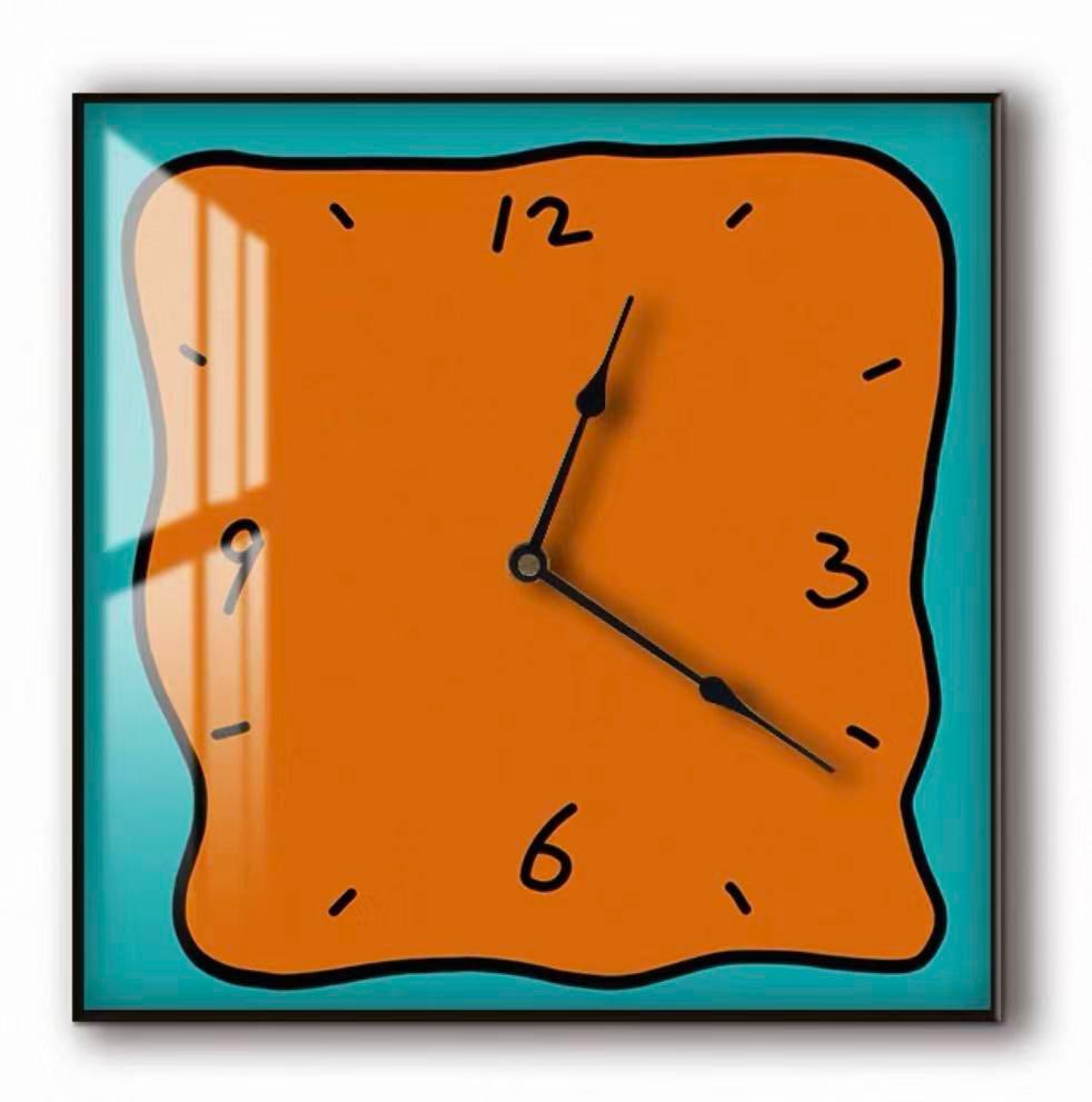Quarteira Art Silent Wall Clock