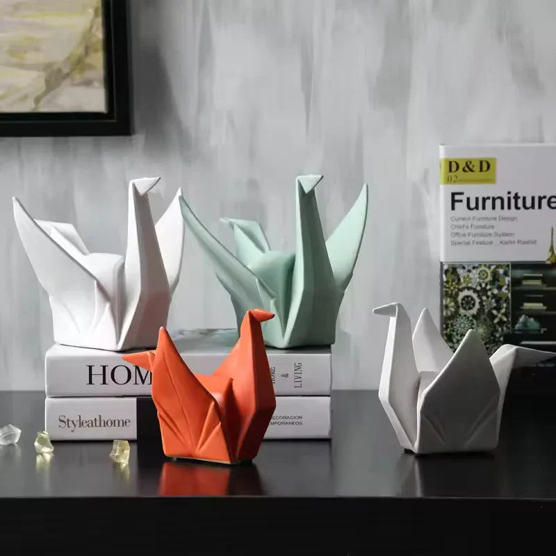 Quinlvia Ceramic Bird Statue