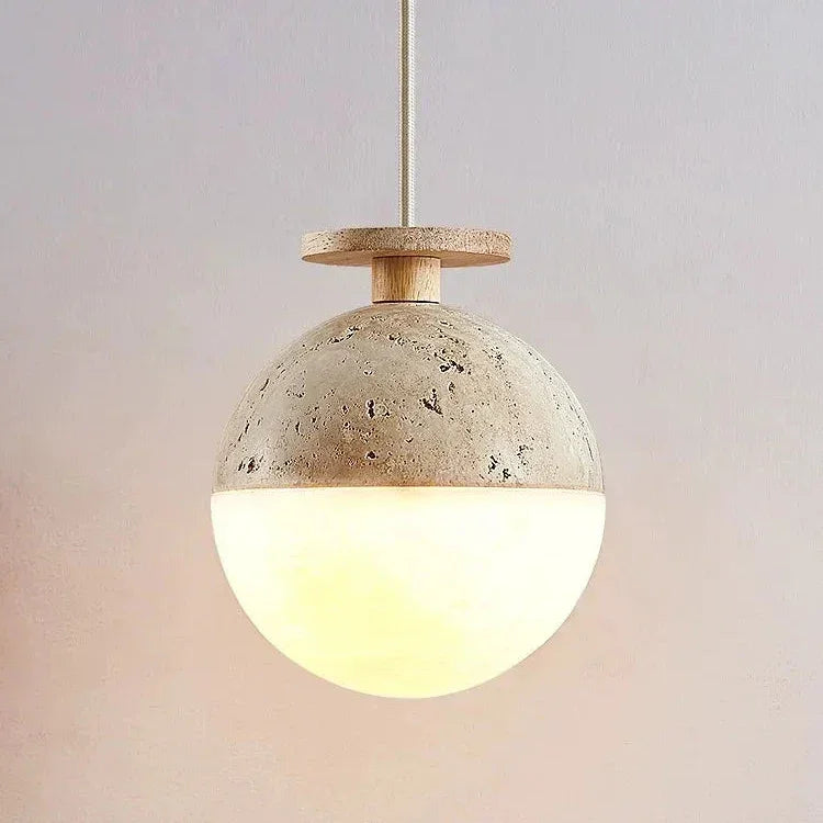 Quinndanta Travertine Pendant Lamp