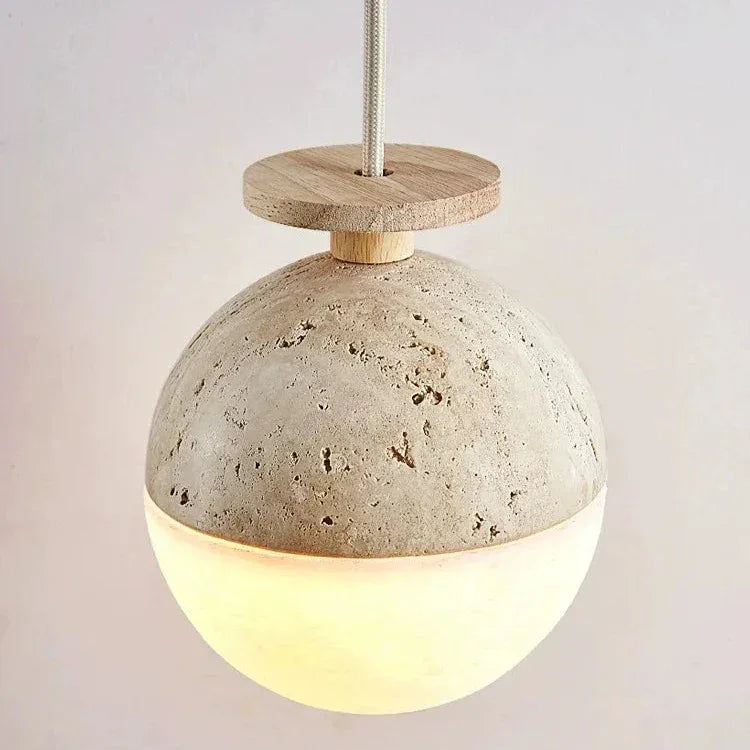 Quinndanta Travertine Pendant Lamp
