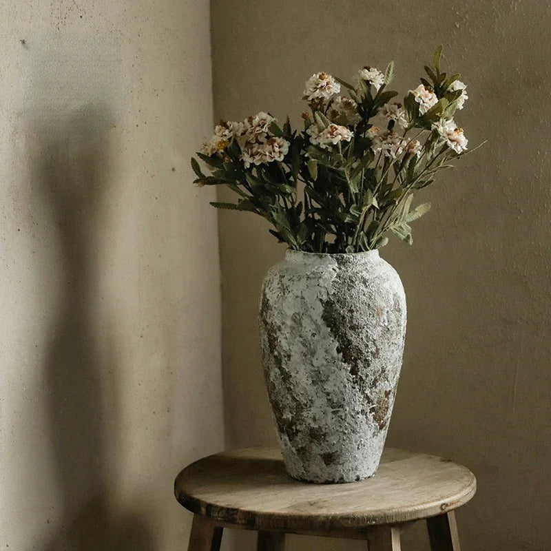 Quinstosa Stone Ceramic Vase