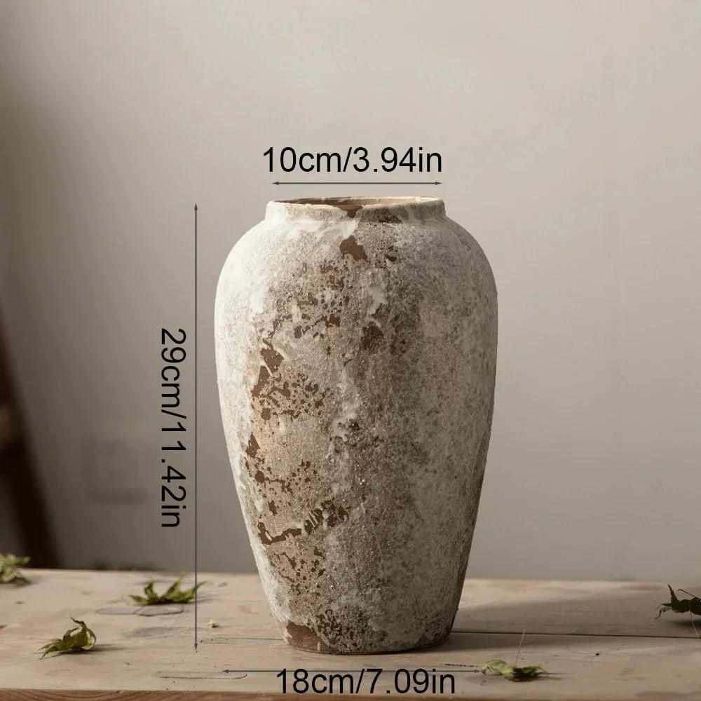 Quinstosa Stone Ceramic Vase