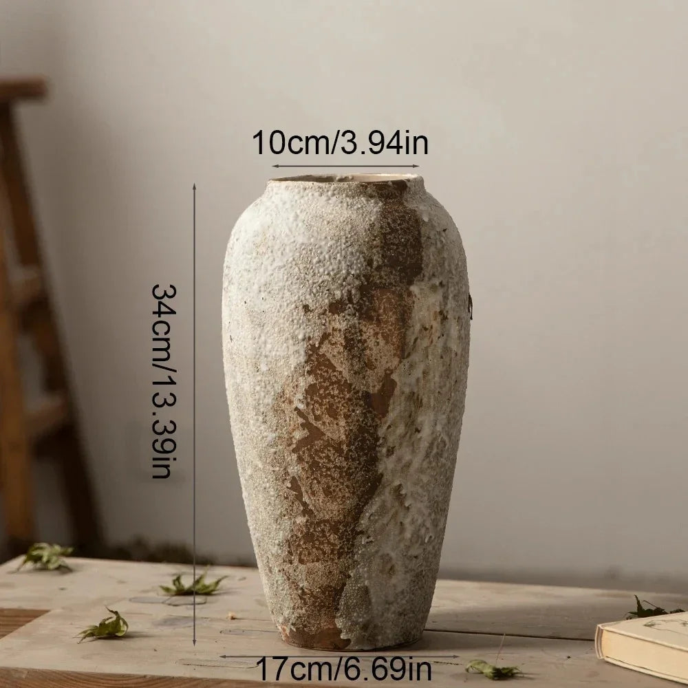 Quinstosa Stone Ceramic Vase