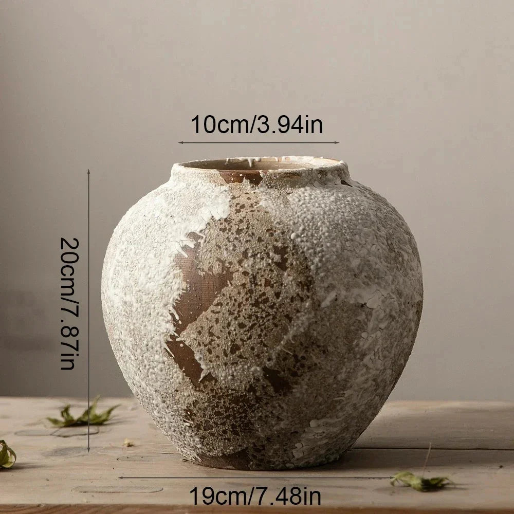 Quinstosa Stone Ceramic Vase