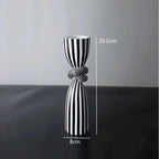 Quinvorra Striped Candle Holder