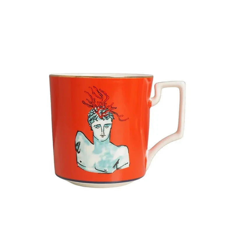Quinvosa Clay Greek Plates and Mugs