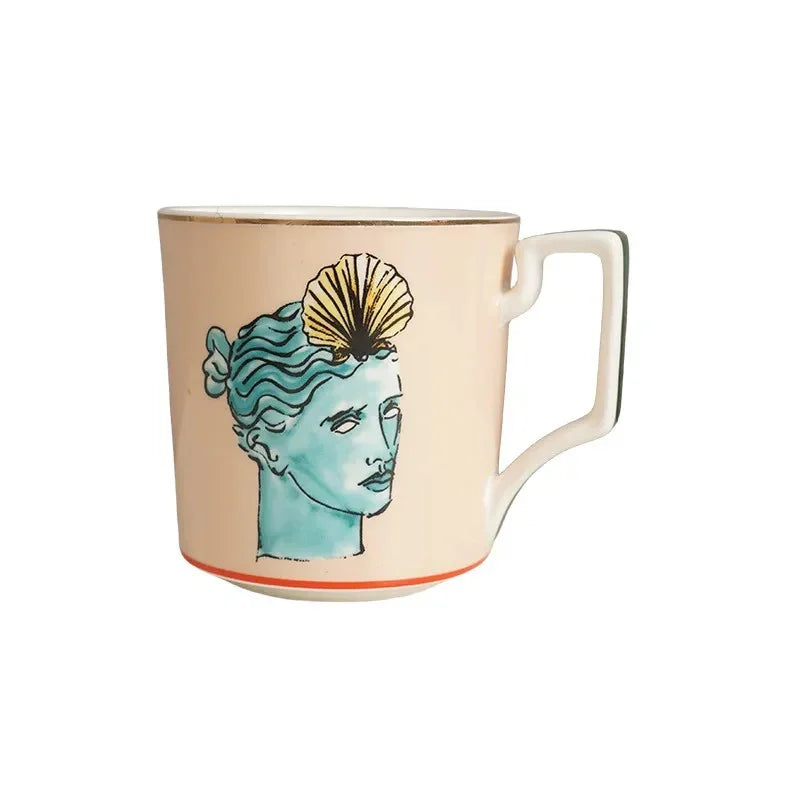 Quinvosa Clay Greek Plates and Mugs