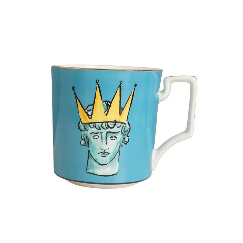 Quinvosa Clay Greek Plates and Mugs