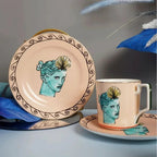 Quinvosa Clay Greek Plates and Mugs