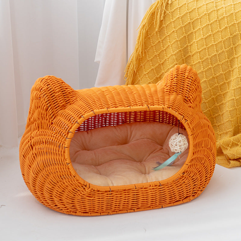 Rattan Cat Cave | Kelmera
