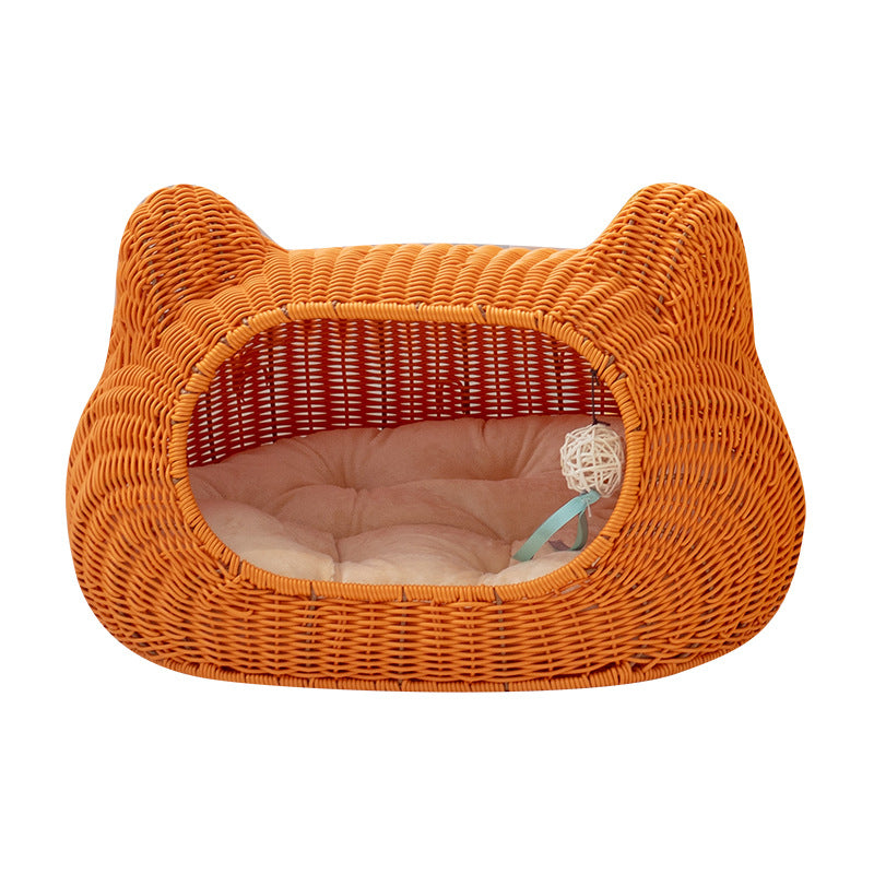 Rattan Cat Cave | Kelmera