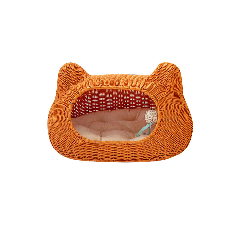 Rattan Cat Cave | Kelmera