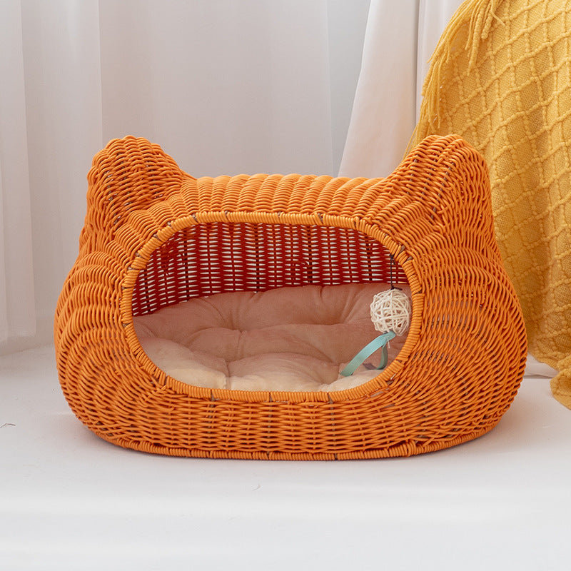 Rattan Cat Cave | Kelmera