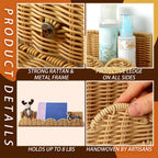 Rattan Step Shelf | Kelmera