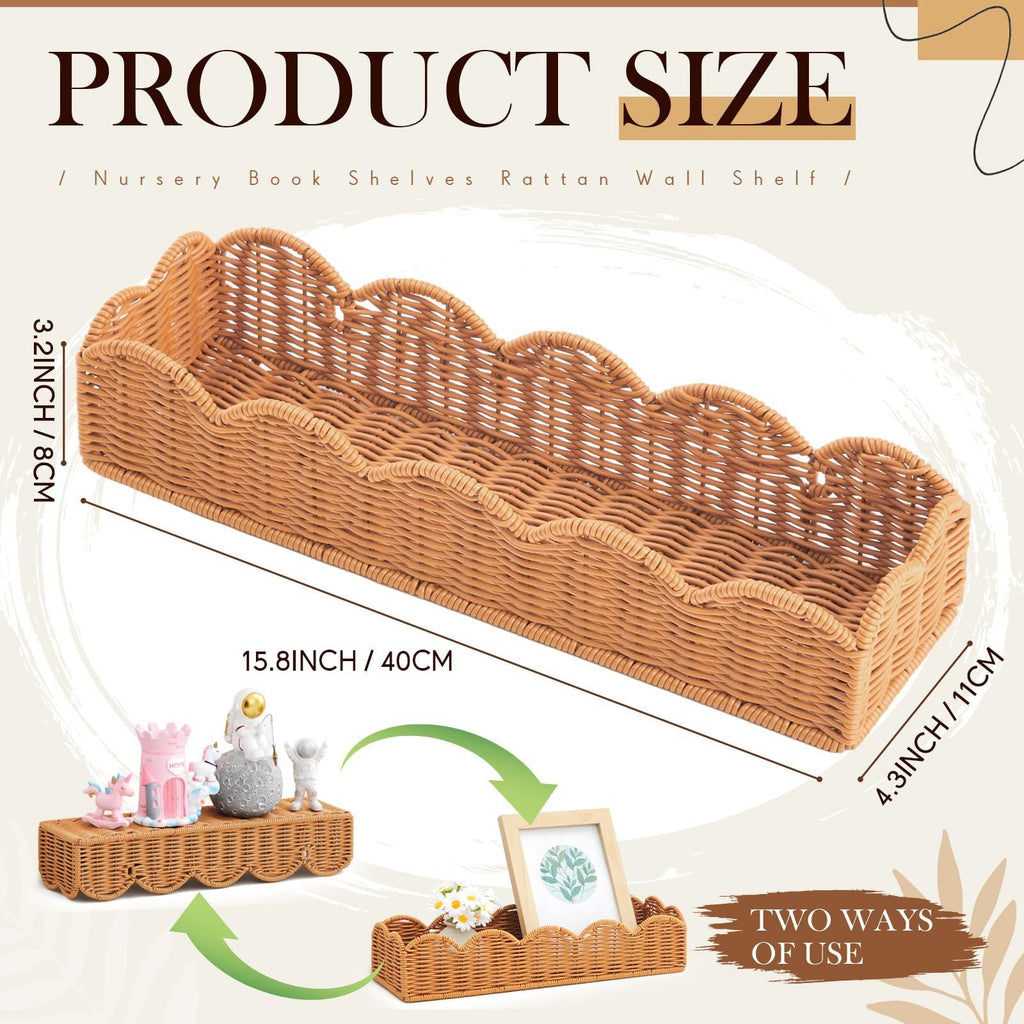 Rattan Wall Shelf | Kelmera