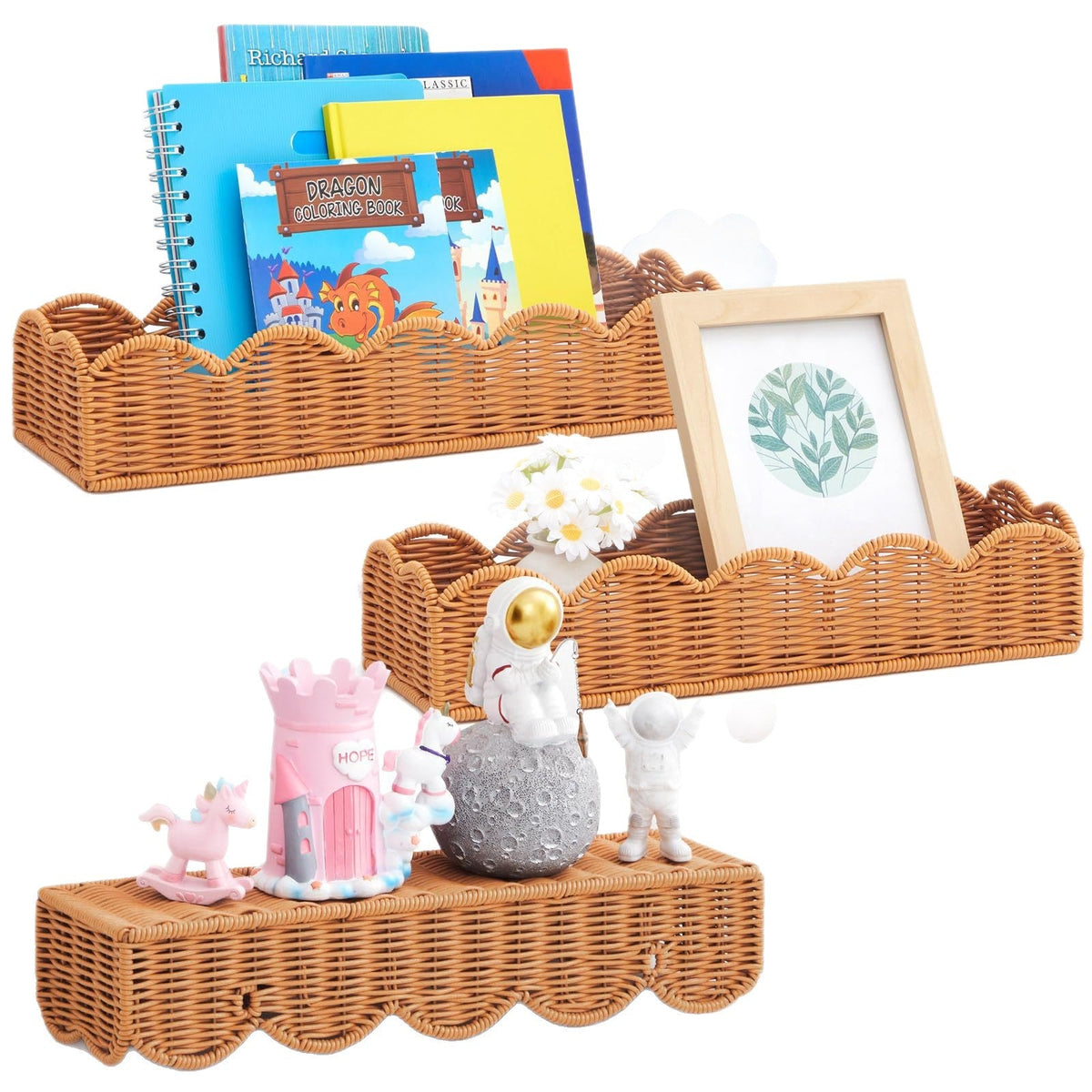 Rattan Wall Shelf | Kelmera