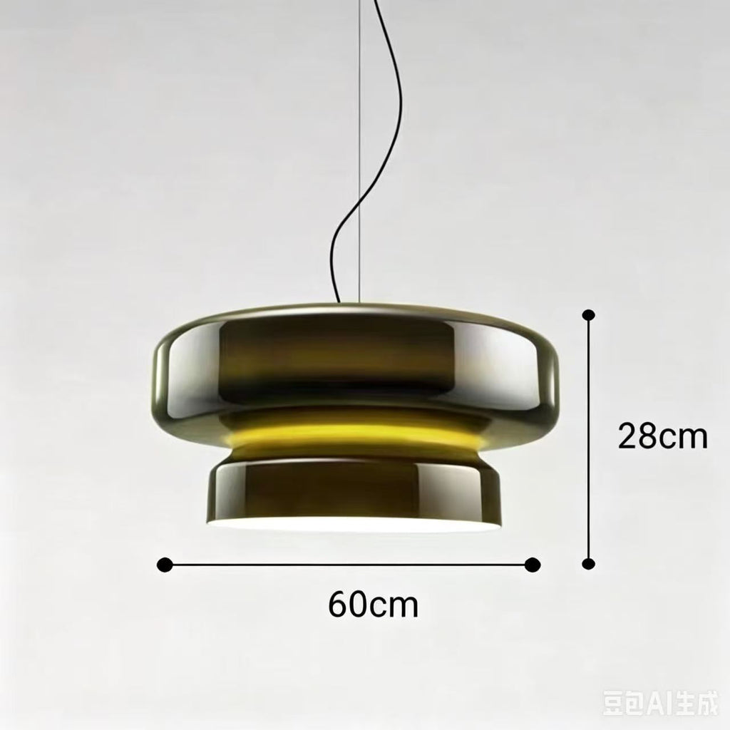 Rauches Glass Mushroom Pendant Lamp | Kelmera