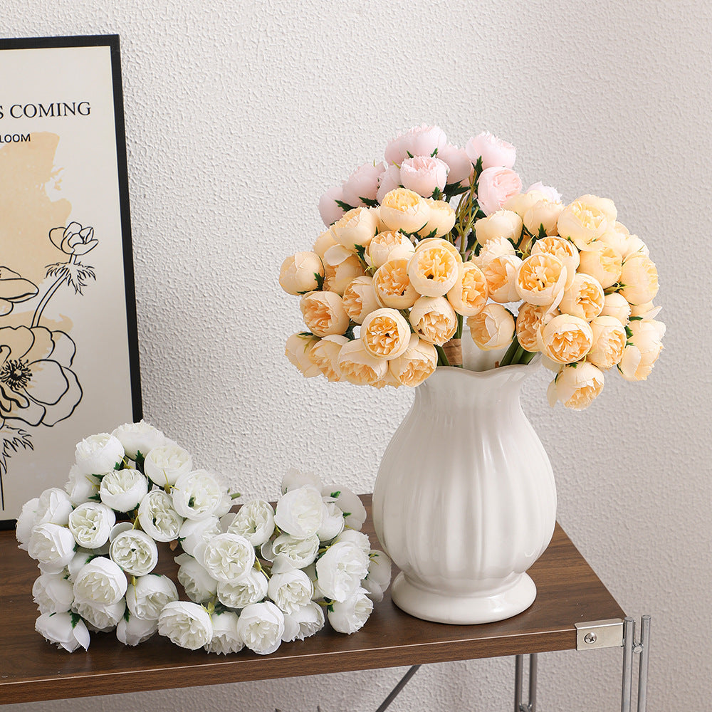 Realistic Artificial Peony Bouquet | Kelmera