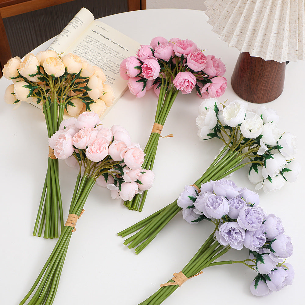 Realistic Artificial Peony Bouquet | Kelmera