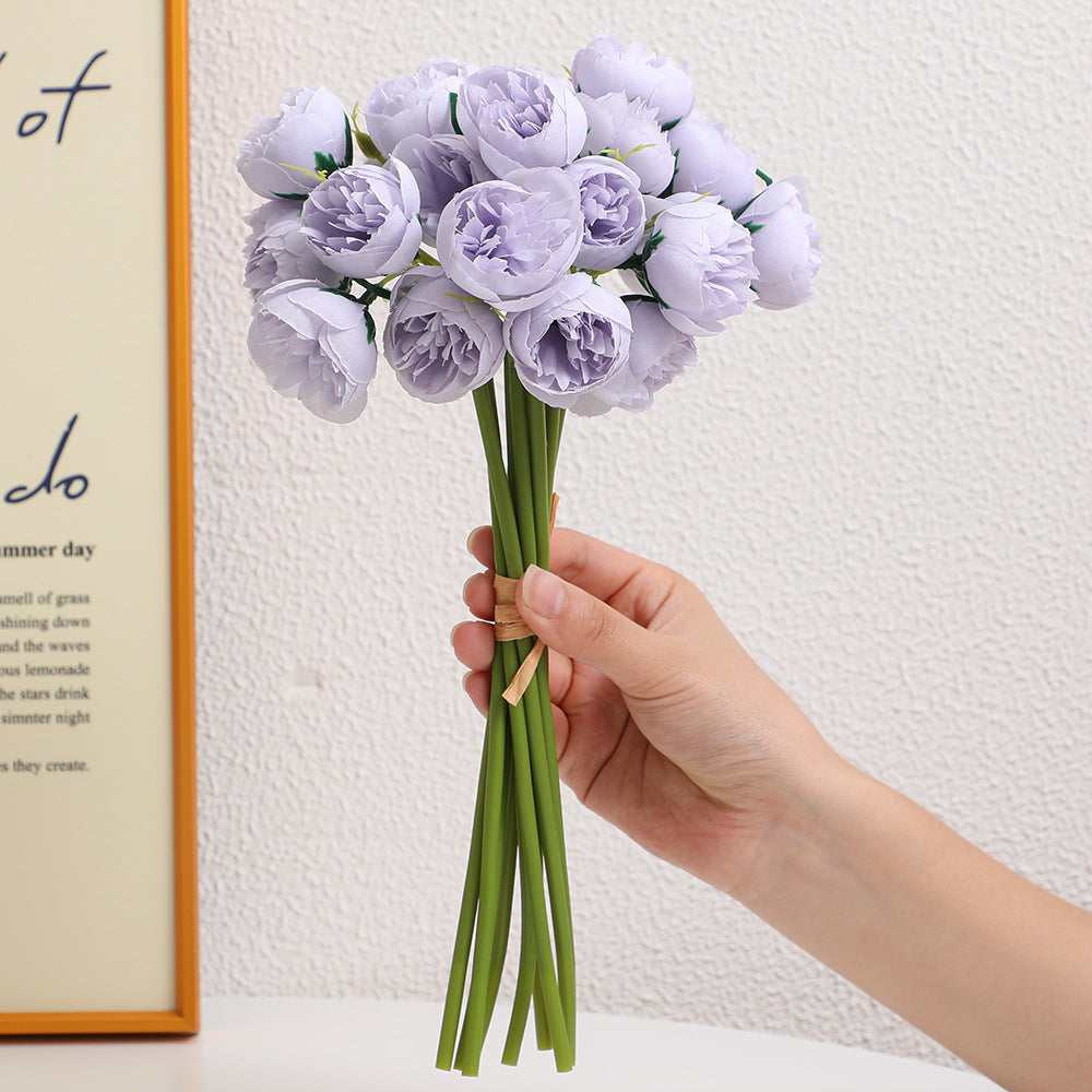 Realistic Artificial Peony Bouquet | Kelmera