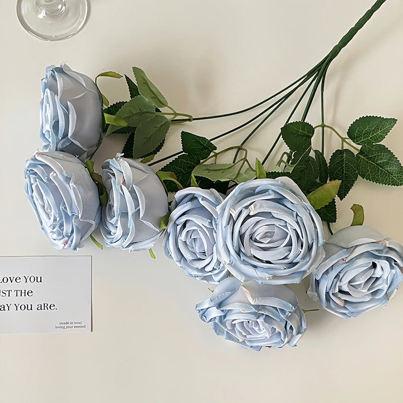 Realistic Artificial Rose Petals with Leaves | Kelmera