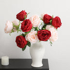 Realistic Artificial Rose Petals with Leaves | Kelmera