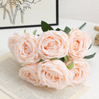 Realistic Artificial Rose Petals with Leaves | Kelmera