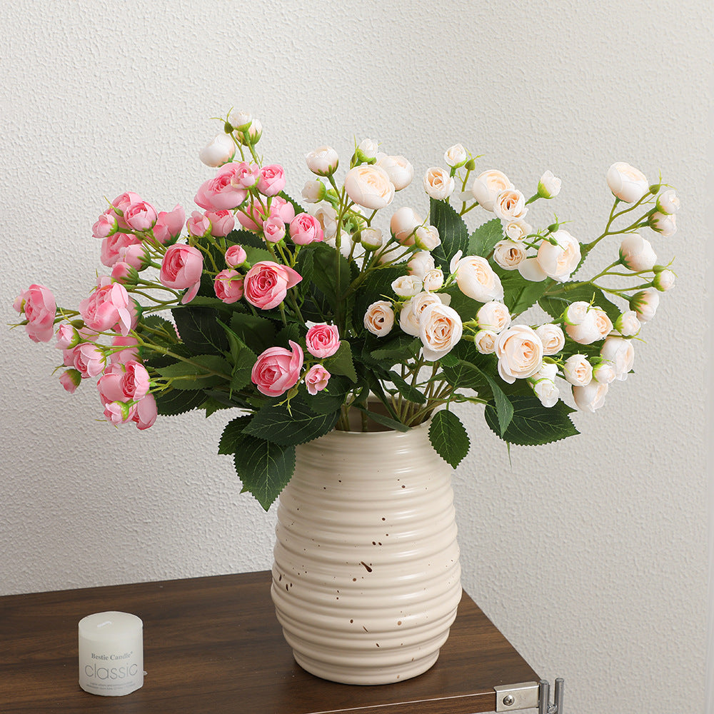 Realistic Artificial Rose with Fine Flowers and Leaves | Kelmera