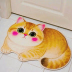 Realistic Lion Cub Shaped Floor Mat | Kelmera