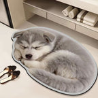 Realistic Lion Cub Shaped Floor Mat | Kelmera