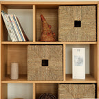 Rectangular Natural Fiber Storage Basket | Kelmera