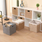 Rectangular Natural Fiber Storage Basket | Kelmera