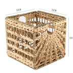 Rectangular Natural Fiber Storage Basket | Kelmera