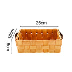 Rectangular Storage Basket made of Woven Natural Material | Kelmera