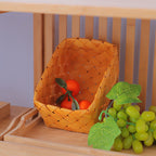 Rectangular Storage Basket made of Woven Natural Material | Kelmera