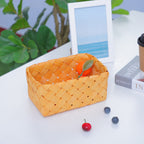 Rectangular Storage Basket made of Woven Natural Material | Kelmera