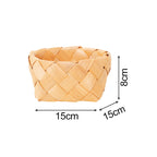 Rectangular Storage Basket made of Woven Natural Material | Kelmera