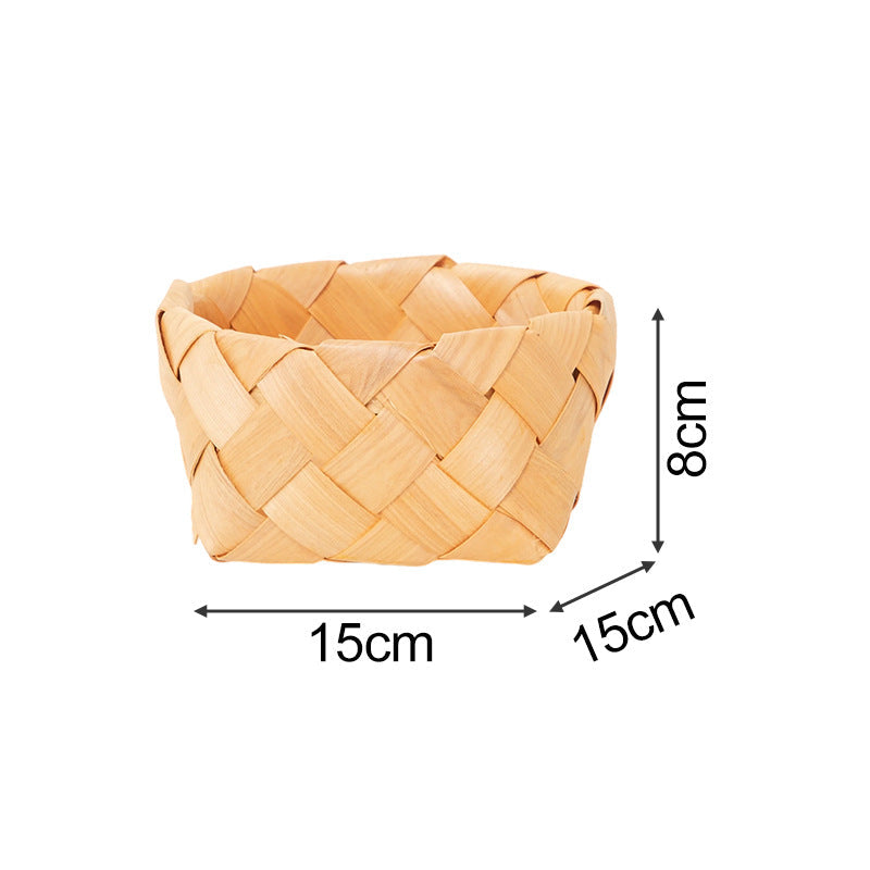 Rectangular Storage Basket made of Woven Natural Material | Kelmera